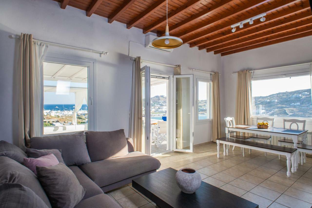 The Corfos Hills House Villa Mykonos Town Екстериор снимка